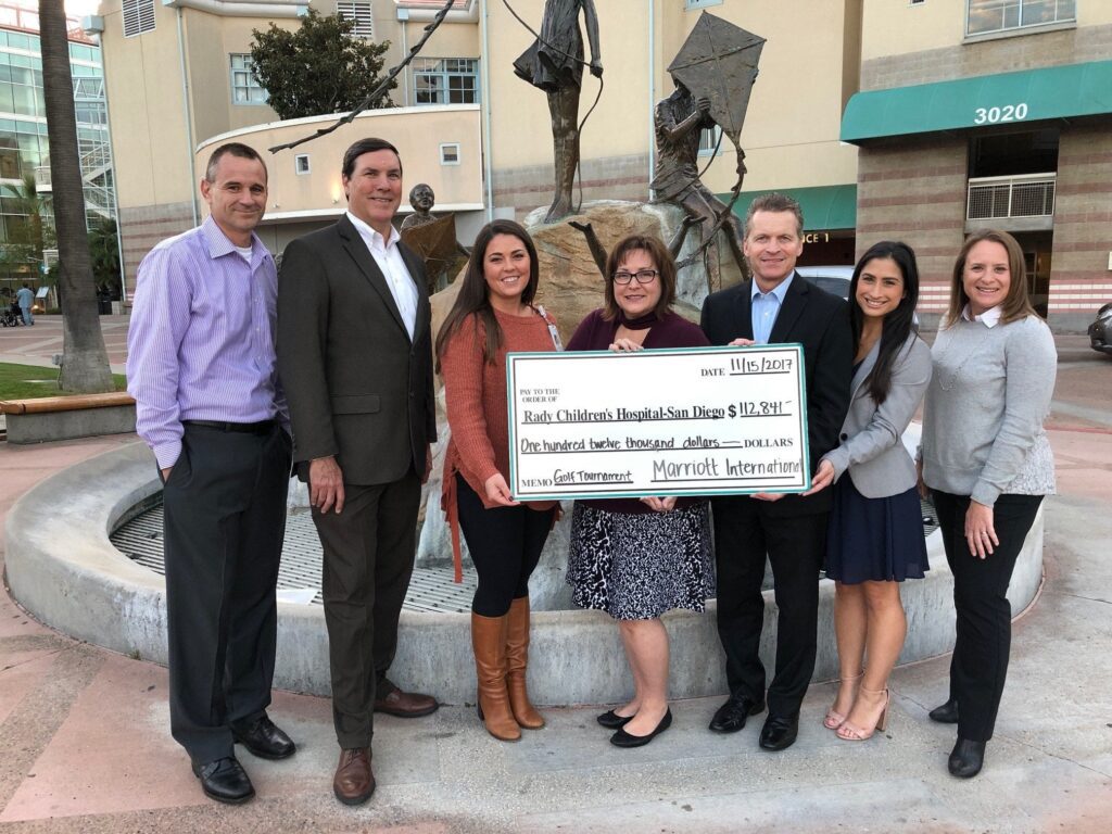 MARRIOTT GOLF TOURNAMENT RAISES $122,841 FOR RADY CHILDREN’S