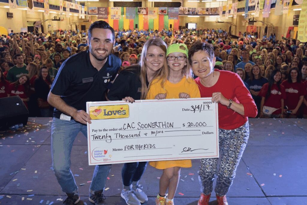 Soonerthon at University of Oklahoma Raises Over $808,000 for Children’s Hospital at OU Medical Center