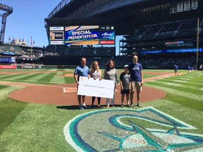 CU4Kids Seattle Raising Funds at Mariners Game