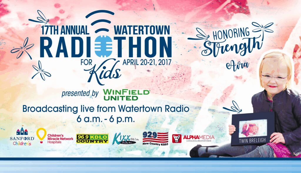 17th Annual Watertown Radiothon For Kids Breaks $1,000,000!