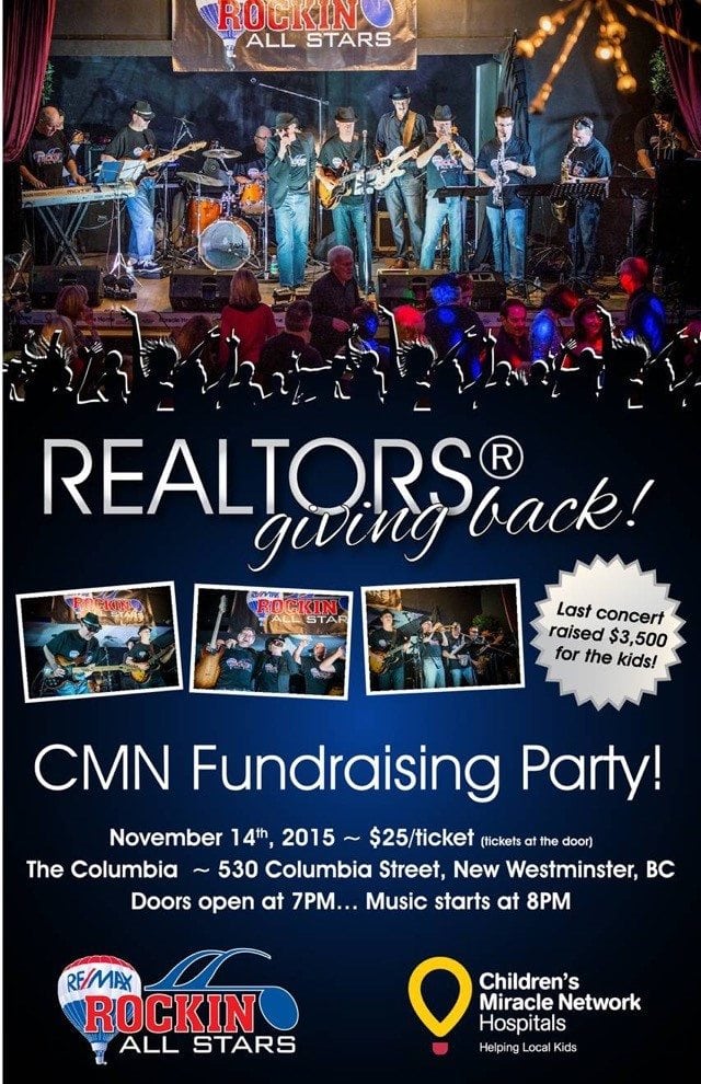 REMAX Rockin’ All Stars Raises More Than $10,000 For the Kids in Canada