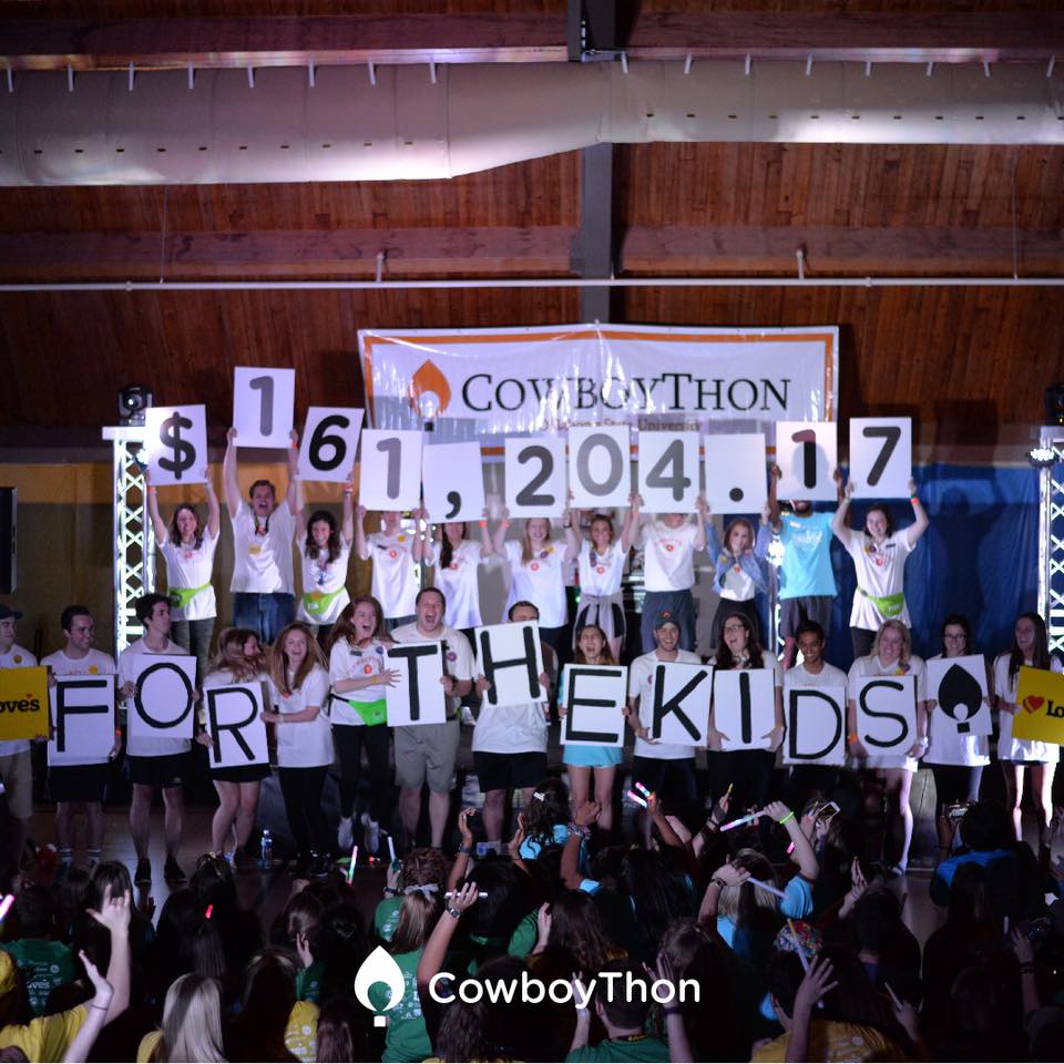 CowboyThon at Oklahoma State University Raises Over $161,000 for Oklahoma Children’s Hospital Foundation