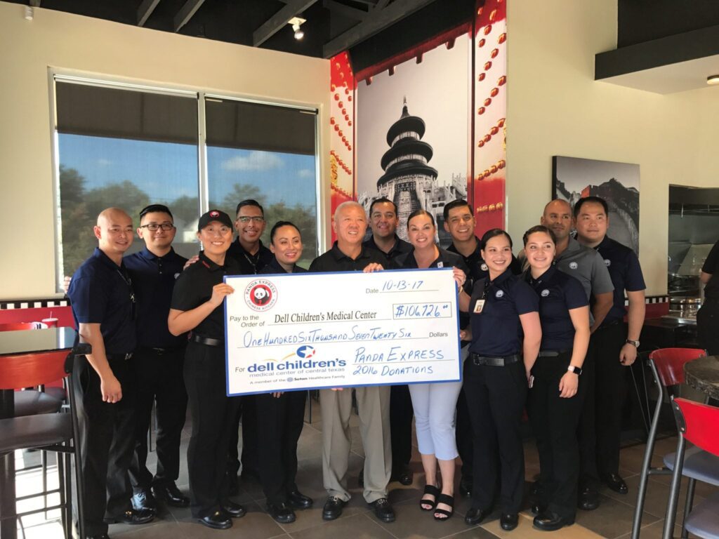 Dell Children’s Meets with Andrew Cherng, Founder and Chairman of Panda Restaurant Group, Inc.